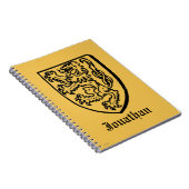 Heraldry: Lion Notitieboek (Rechterzijde)