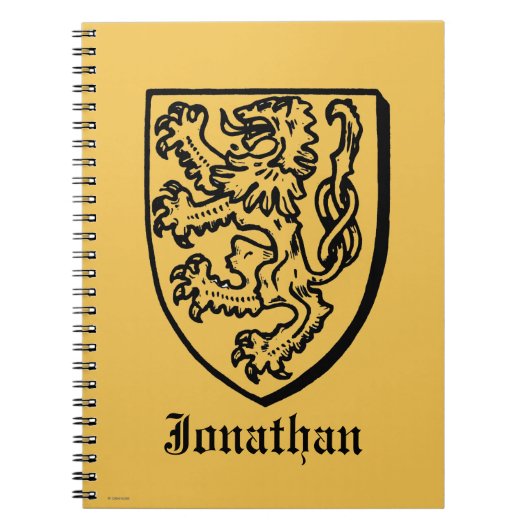 Heraldry: Lion Notitieboek (Voorkant)