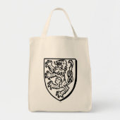 Heraldry: Lion Tote Bag (Voorkant)