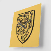 Heraldry: Lion Vierkante Klok (Hoek)