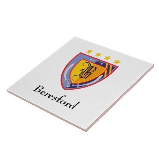 Heraldry Tegeltje (Zijkant)