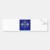 Heraldry van Joan of Arc Jeanne d'Arc Bumpersticker (Voorkant)