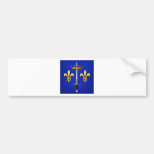 Heraldry van Joan of Arc Jeanne d'Arc Bumpersticker