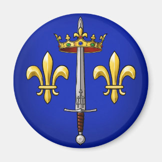 Heraldry van Joan of Arc Jeanne d'Arc Magneet