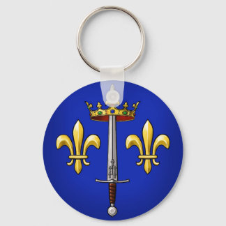 Heraldry van Joan of Arc Jeanne d'Arc Sleutelhanger
