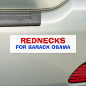 HERANCIERINGEN VOOR BARACK OBAMA BUMPERSTICKER (Op auto)