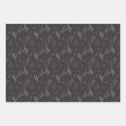 Herb Basil Thyme Plant Gardener Inpakpapier Vel (Voorkant)