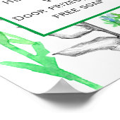 Herb Boerderij Garden Plant Verkoopverkoop Poster (Hoek)