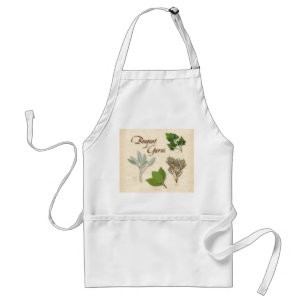 Herb Bouquet Apron Standaard Schort