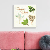 Herb Bouquet Canvas Art (Insitu (Woonkamer))