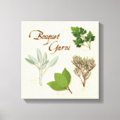 Herb Bouquet Canvas Art (Voorkant)