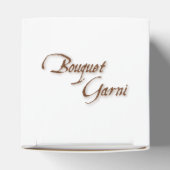 Herb Bouquet Favor Box Bedankdoosjes (Bovenkant)