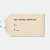 Herb Bouquet Gift Label Cadeaulabel (Achterkant Horizontaal)