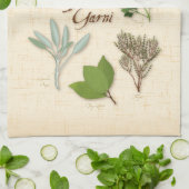Herb Bouquet Kitchen Towel Theedoek (Gevouwen)