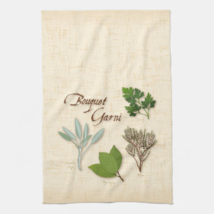 Herb Bouquet Kitchen Towel Theedoek