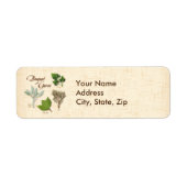 Herb Bouquet Labels aanpassen (Voorkant)