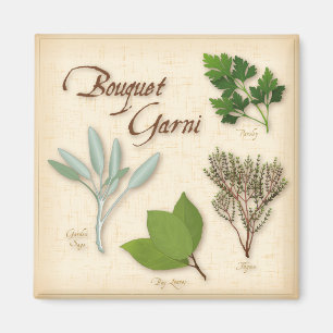 Herb Bouquet Magnet