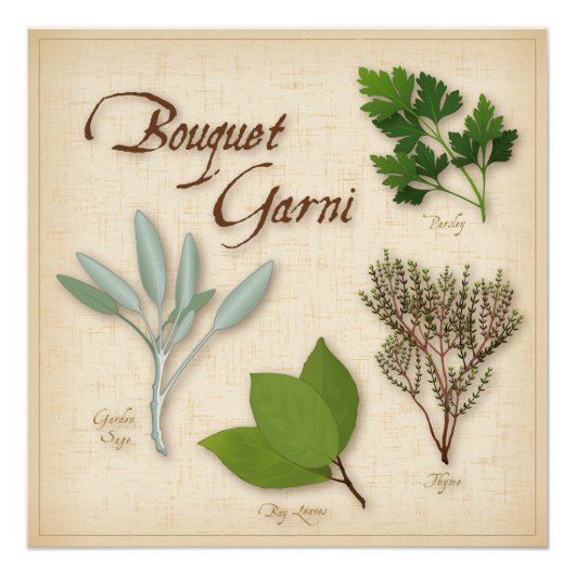 Herb Bouquet Perfect Poster (Voorkant)