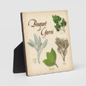 Herb Bouquet Plaque Fotoplaat (Voorkant)