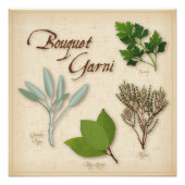 Herb Bouquet Poster (Voorkant)