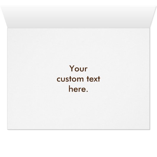 Herb Bouquet Recipe Wenskaart (Binenzijde Horizontaal (Onderkant))