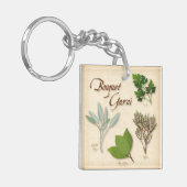 Herb Bouquet Sleutelhanger (Voorkant Links)