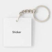 Herb Bouquet Sleutelhanger (Achterkant)