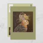 Herb de Bun en Jula het kardinale baby briefkaart (Voorkant / Achterkant)