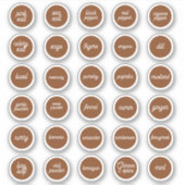 Herb- en specerijlabels sticker (Voorkant)