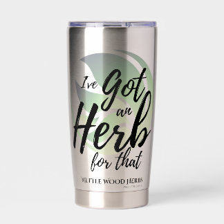Herb for That Coffee Mug Geïsoleerde Drinkbeker