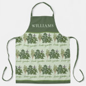 Herb Garden All-Over Print Schort (Voorkant)