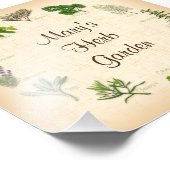 Herb Garden Foto afdrukken (Hoek)