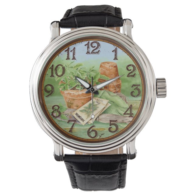 Herb Garden Horloge (Voorkant)
