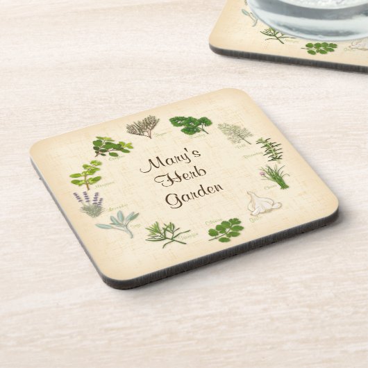 Herb Garden Onderzetters (Linkerzijde)