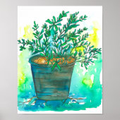 Herb Garden Rosemary Poster (Voorkant)