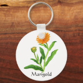 Herb Garden Series - Marigold Sleutelhanger (Voorkant)