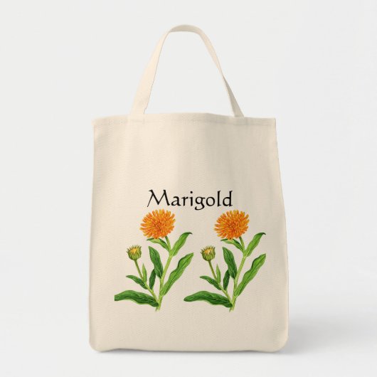 Herb Garden Series - Marigold Tote Bag (Voorkant)
