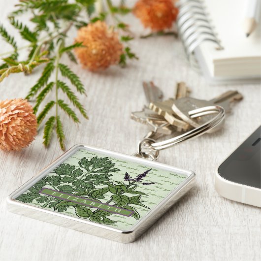 Herb Garden Sleutelhanger (Zijkant)