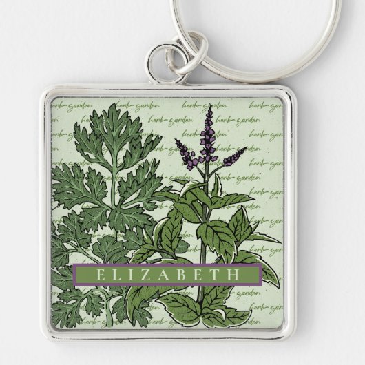 Herb Garden Sleutelhanger (Voorkant)