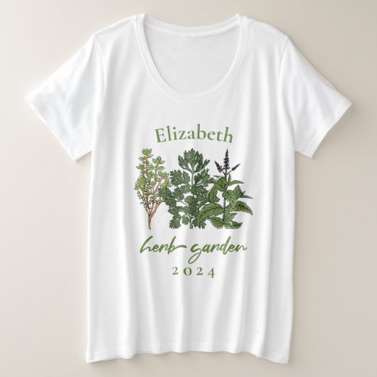 Herb Garden T-shirt (Design voorkant)