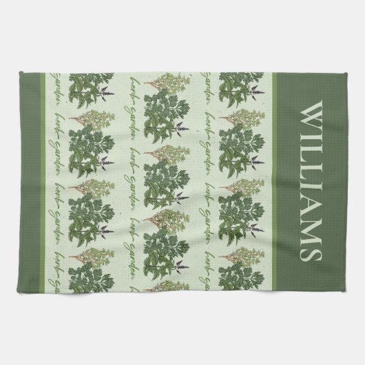 Herb Garden Theedoek (Horizontaal)