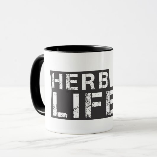 Herb Life Mok (Voorkant links)