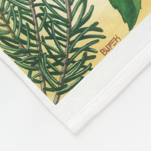 Herb Primer Fleece Deken (Hoek)