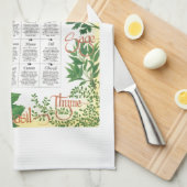 Herb Primer Theedoek (Quarter Fold)