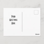 Herb Pun, sorry dat het mijn Briefkaart is. (Achterkant)