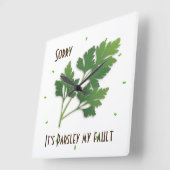 Herb Pun, sorry dat het mijn foutklok is Vierkante Klok (Hoek)