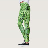Herb - Reggae Rasta - Power Yoga Leggings (Links)