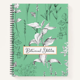 Herb Sketchbook Botanische Planten Herbalist Notitieboek