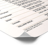 Herb Therapeutische en mystieke tabel Poster (Hoek)