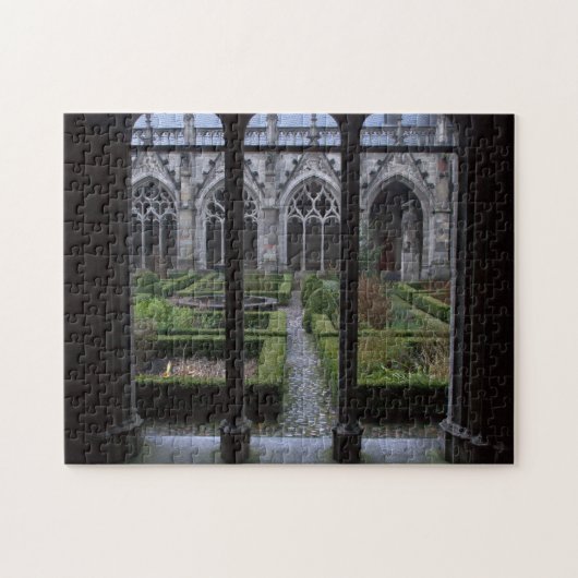Herb-tuin, Dom-kerk, Utrecht Legpuzzel (Horizontaal)
